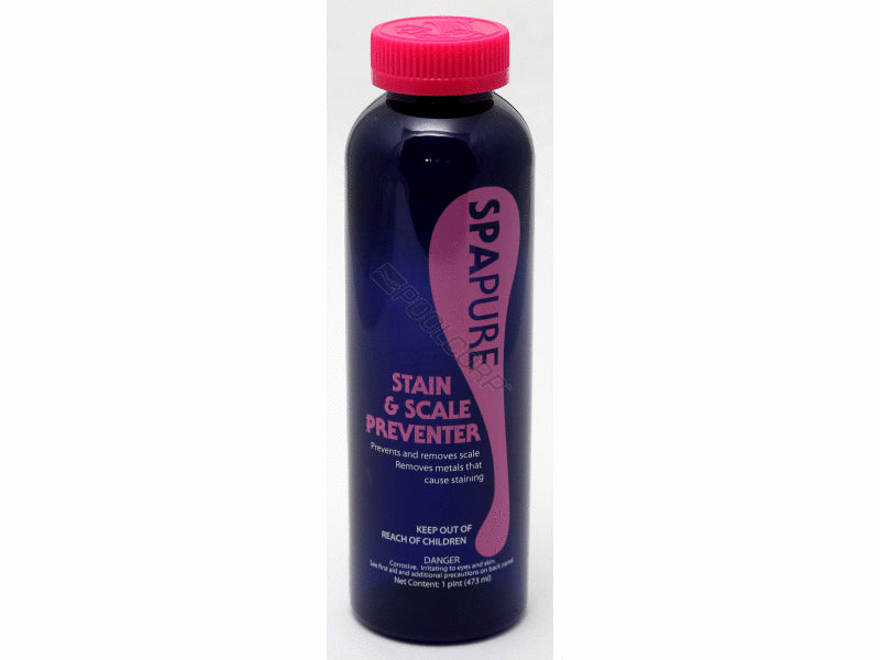 Spa Pure Stain & Scale Preventer, 1 Pint