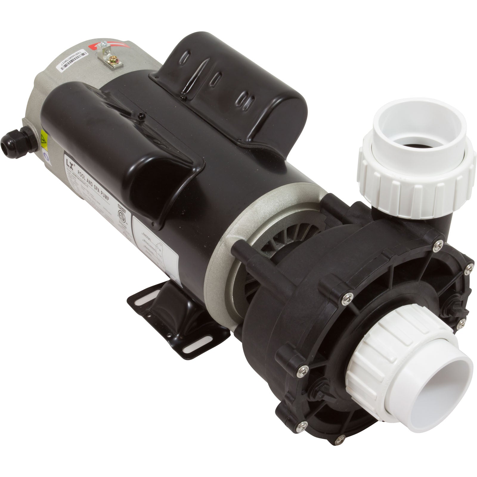 LX Spa Jet Pump, 2HP, 230V, 2-Speed, 48 Frame, 2" Inlet & Discharge
