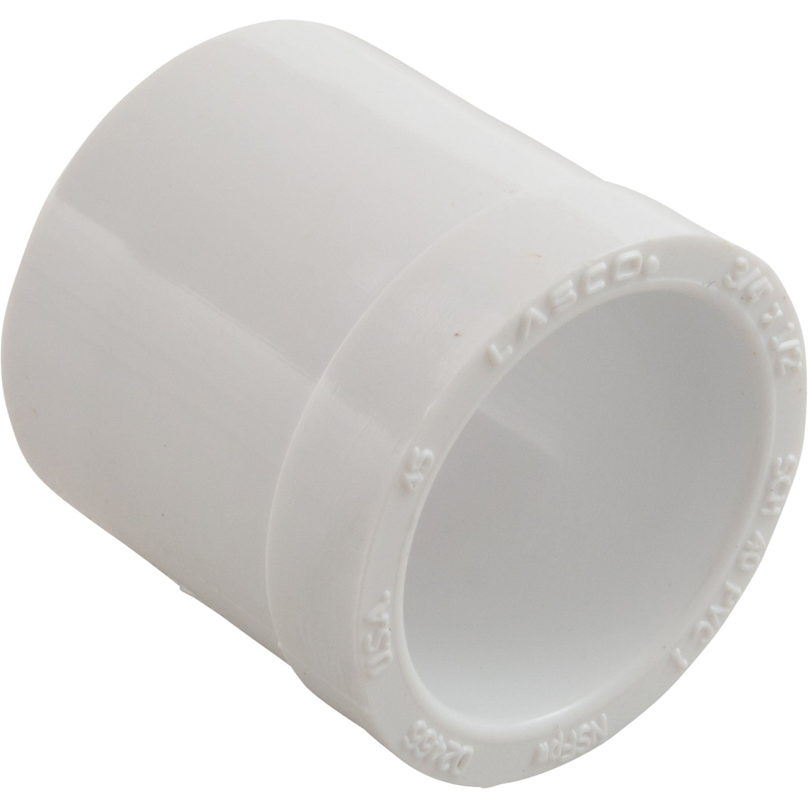 PVC Fitting, Reducer, 3/4" SPG x 1/2" Slip (437-101)