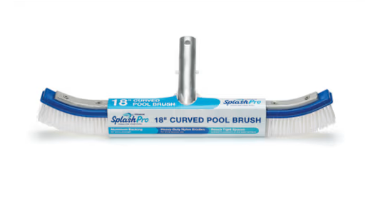 Deluxe 18" Metal Backed Curved Wall Brush